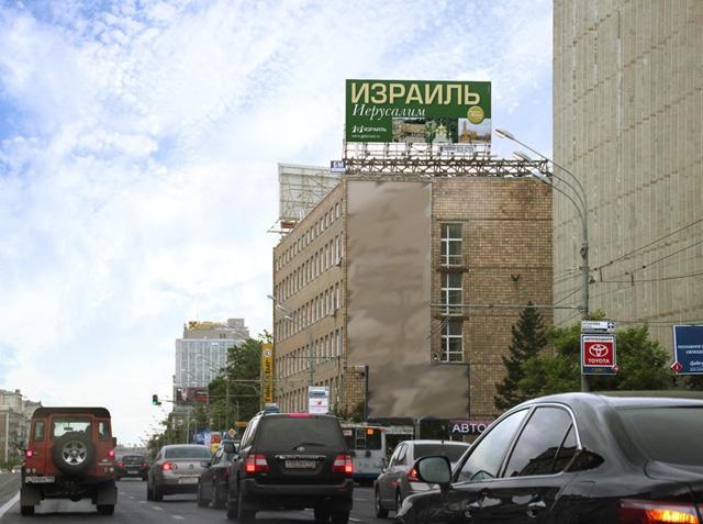 Брендмауер 12x5,  ул. Ленинский проспект, 29, стр. 1